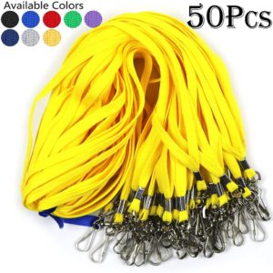Lanyards-Cotton-Yellow