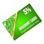 Discount % Card