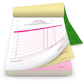 A6 Size 2ply Carbonized Bill Book